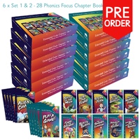 Combined Extended Code - Chapter Series Set 1 and 2 Guided Reading Bundle