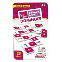 Junior Learning - Ten Frame Dominoes