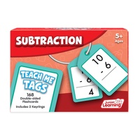 Junior Learning - Subtraction Teach Me Tags