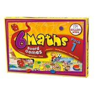 Smart Kids - 6 Maths Board Games Pack 1