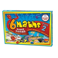 Smart Kids - 6 Maths Board Games Pack 2